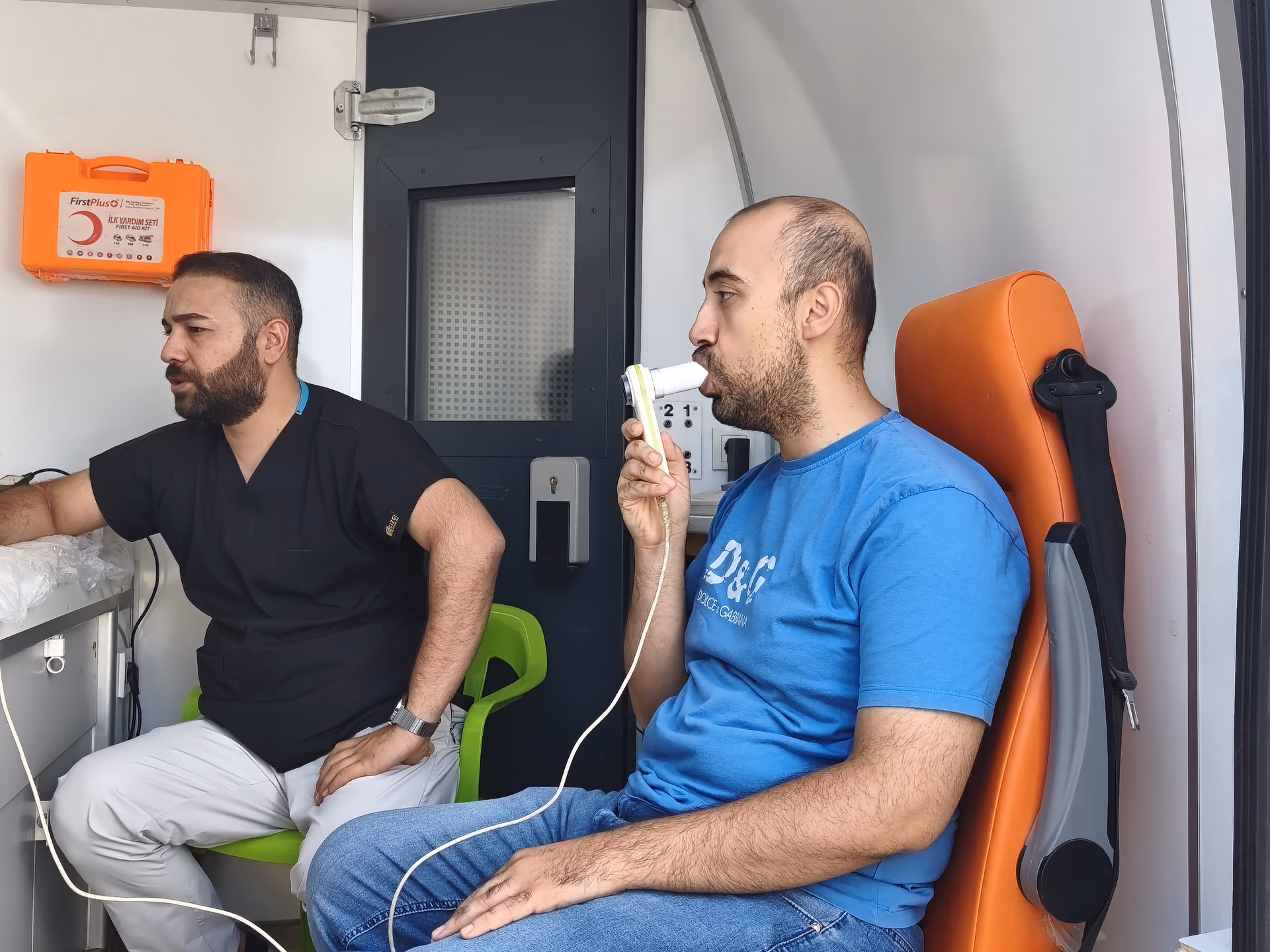 BELEDİYE PERSONELİ SAĞLIK TARAMASINDAN GEÇTİ
