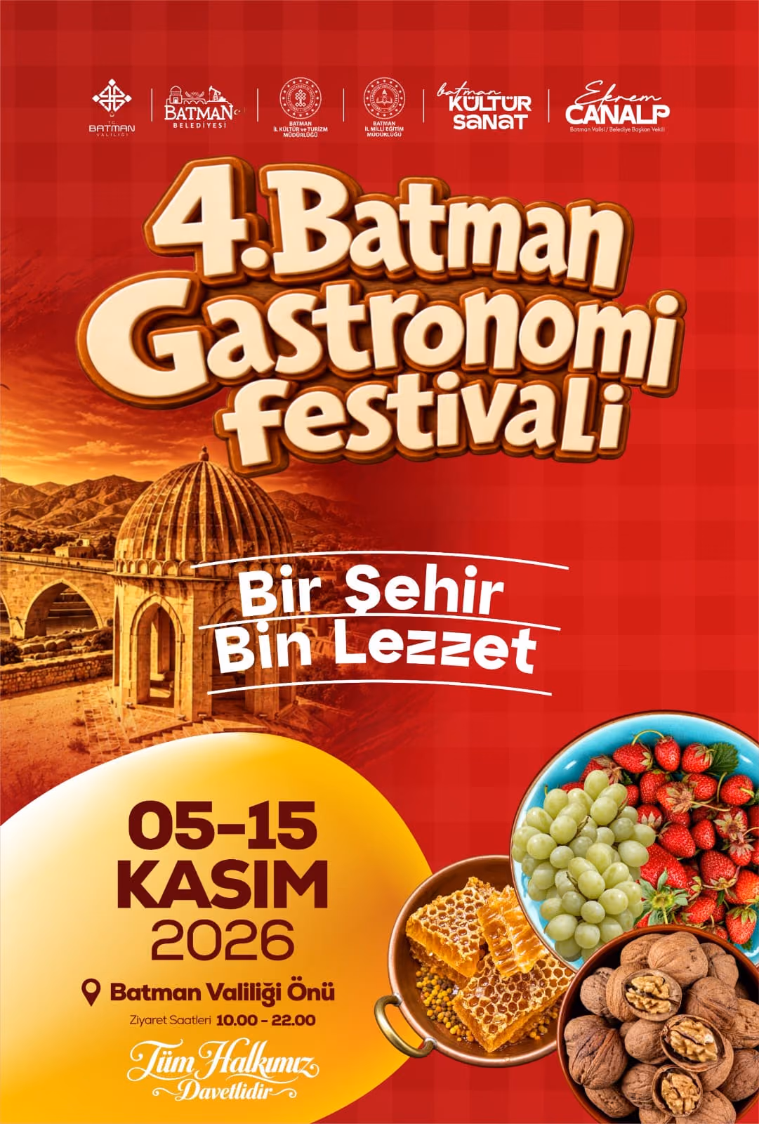 BATMAN’DA KÜLTÜR FESTİVALİ BAŞLIYOR (4)