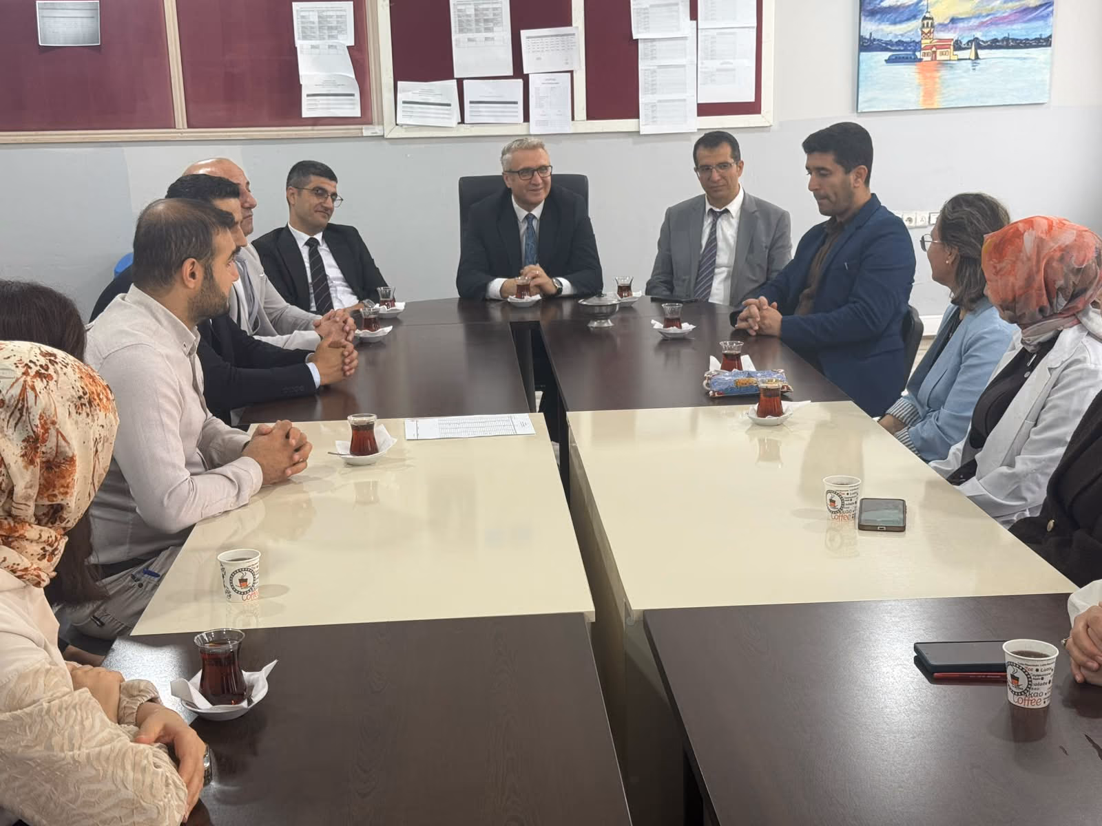 MÜDÜR CİĞER’DEN SASON’DA OKUL VE KURUM ZİYARETLERİ