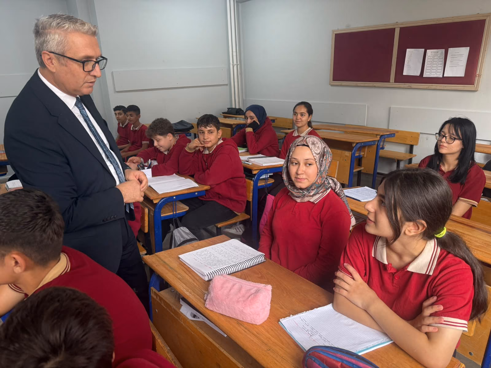 MÜDÜR CİĞER’DEN SASON’DA OKUL VE KURUM ZİYARETLERİ