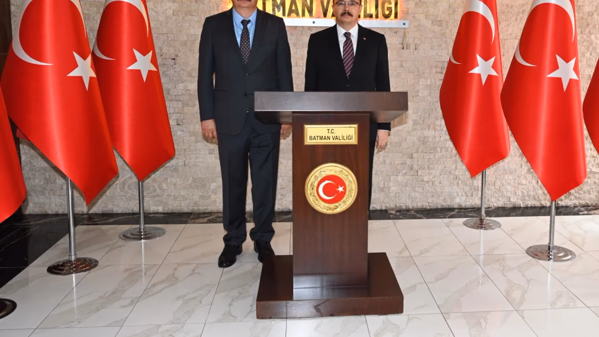SİİRT VALİSİ KIZILKAYA’DAN VALİ CANALP’E ZİYARET