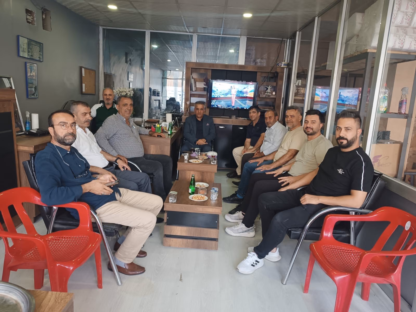 Bayram Demirhan’dan Toptancılar ve Üreticiler Yapı Kooperatifi’ne Ziyaret
