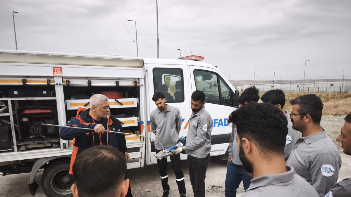 ARAMA KURTARMA EKİPLERİ EĞİTİLİYOR (1)
