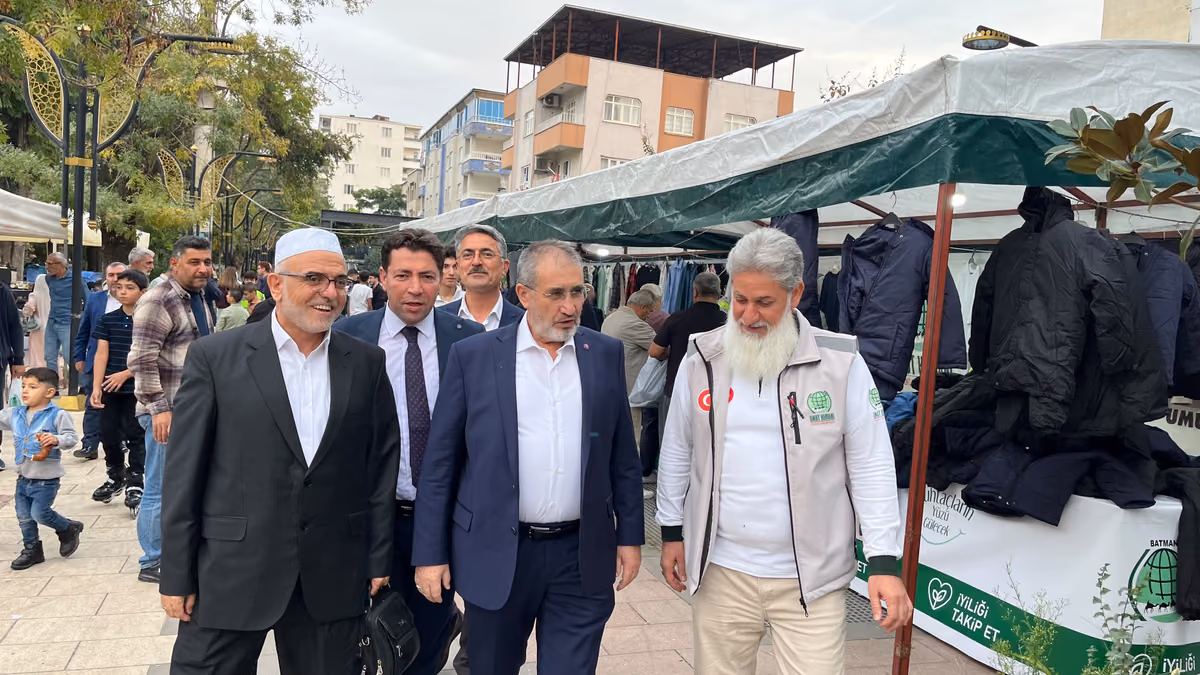 DİYANET-SEN HEYETİ UMUT KERVANI’NI ZİYARET ETTİ (1)