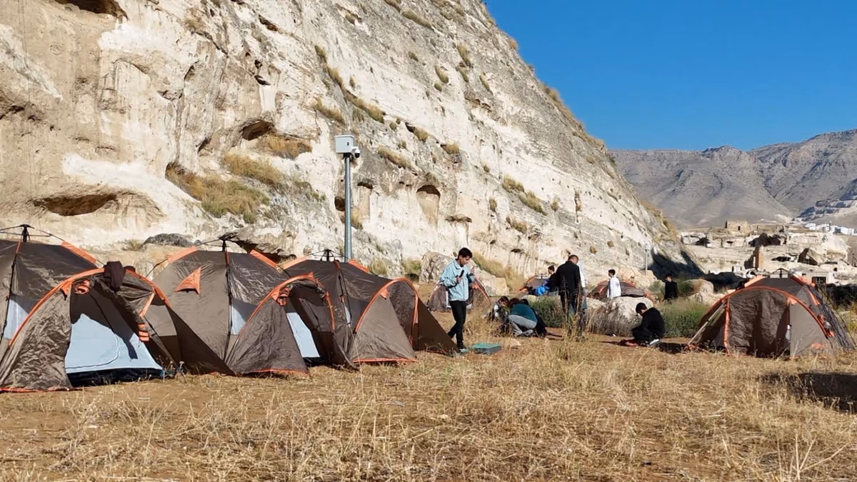 HASANKEYF’TE 27 ÖĞRENCİ GENÇTEK KAMPINDA BULUŞTU (1)