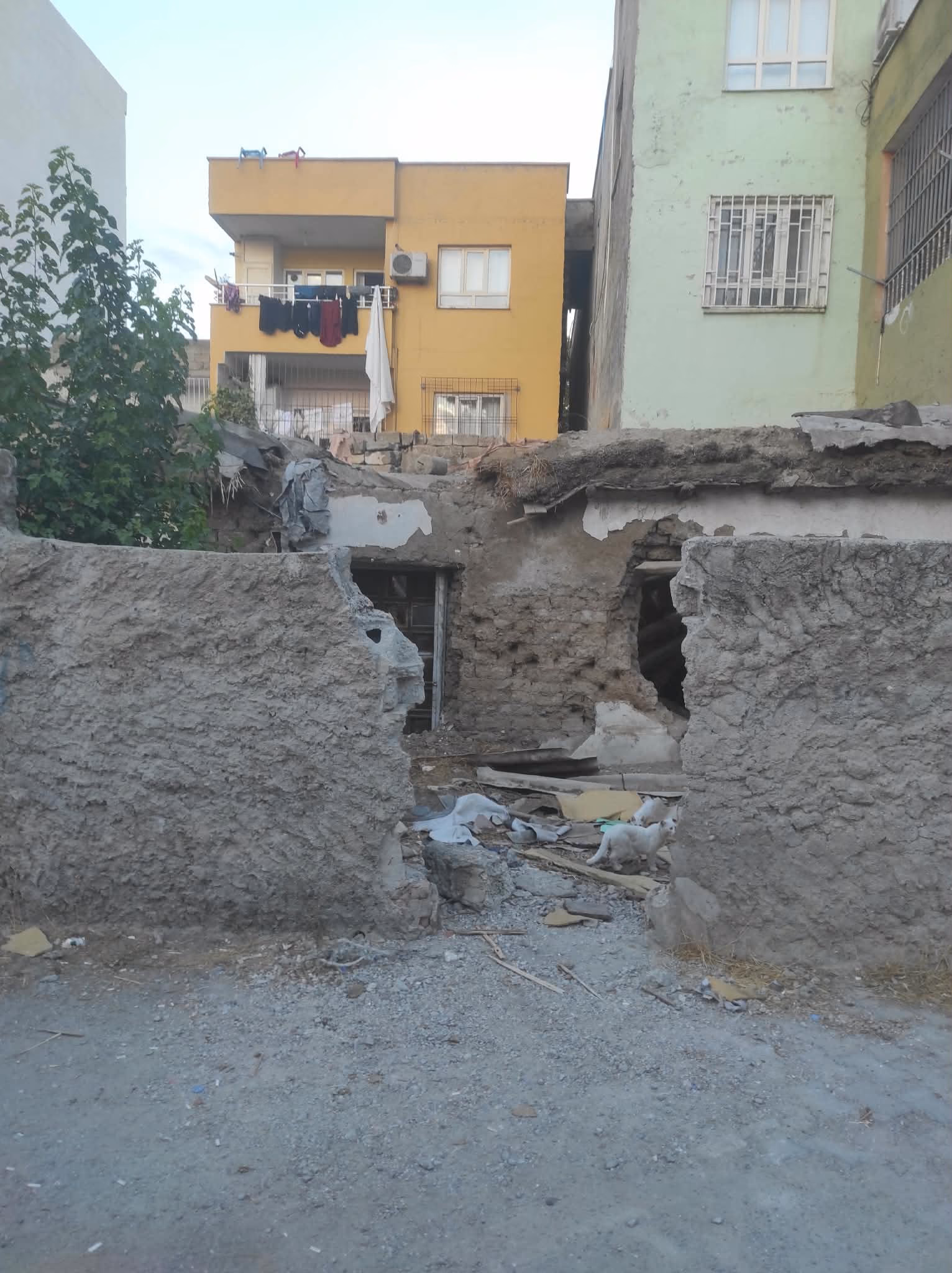METRUK YAPILARIN YIKIMI SÜRÜYOR (1)