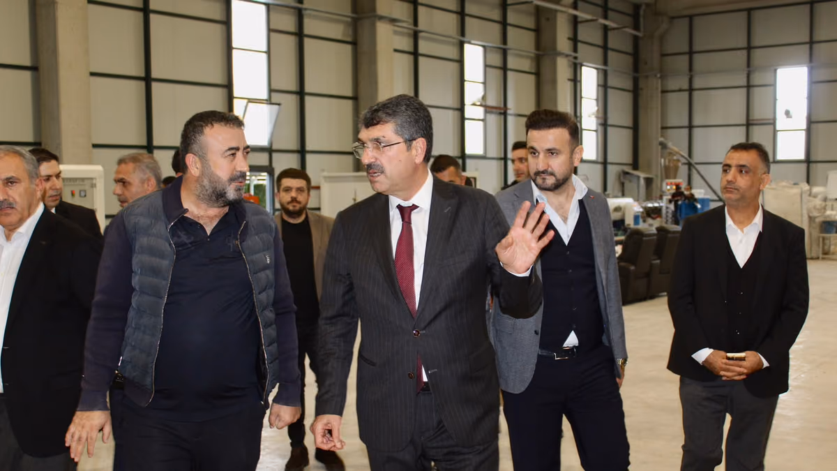 NASIROĞLU VE ŞANSİ OSB’DE SANAYİCİLERLE BULUŞTU (2)