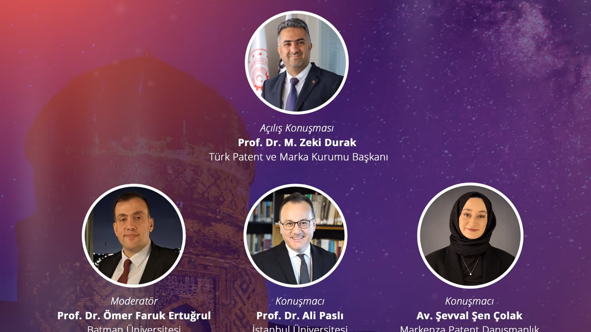 PATENT VE FİKRÎ MÜLKİYET KONFERANSI DÜZENLENECEK (2)