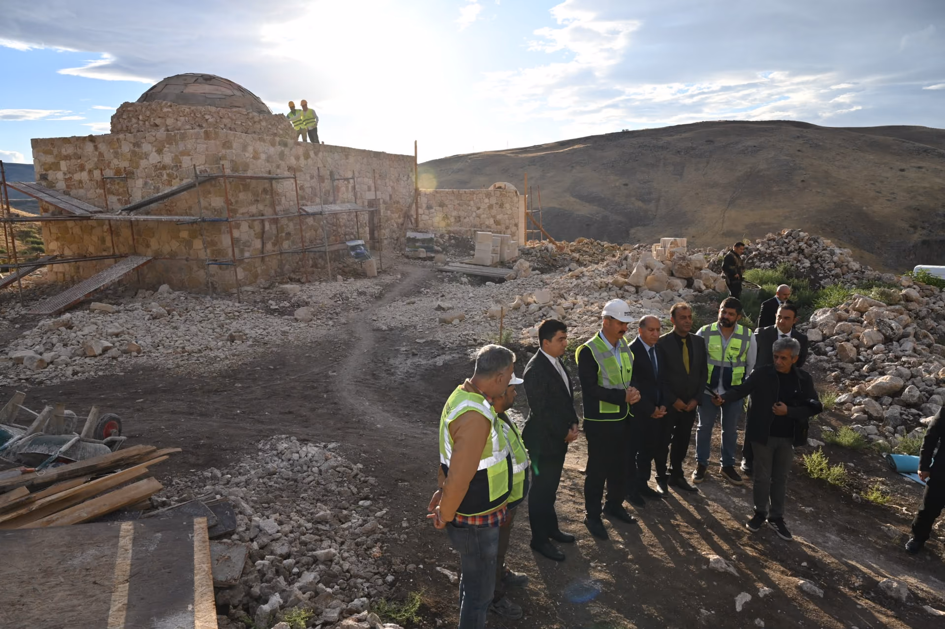 ŞEYH HEVİNDA ZİYARETGÂHI’NDA RESTORASYONDA SONA YAKLAŞILDI (4)