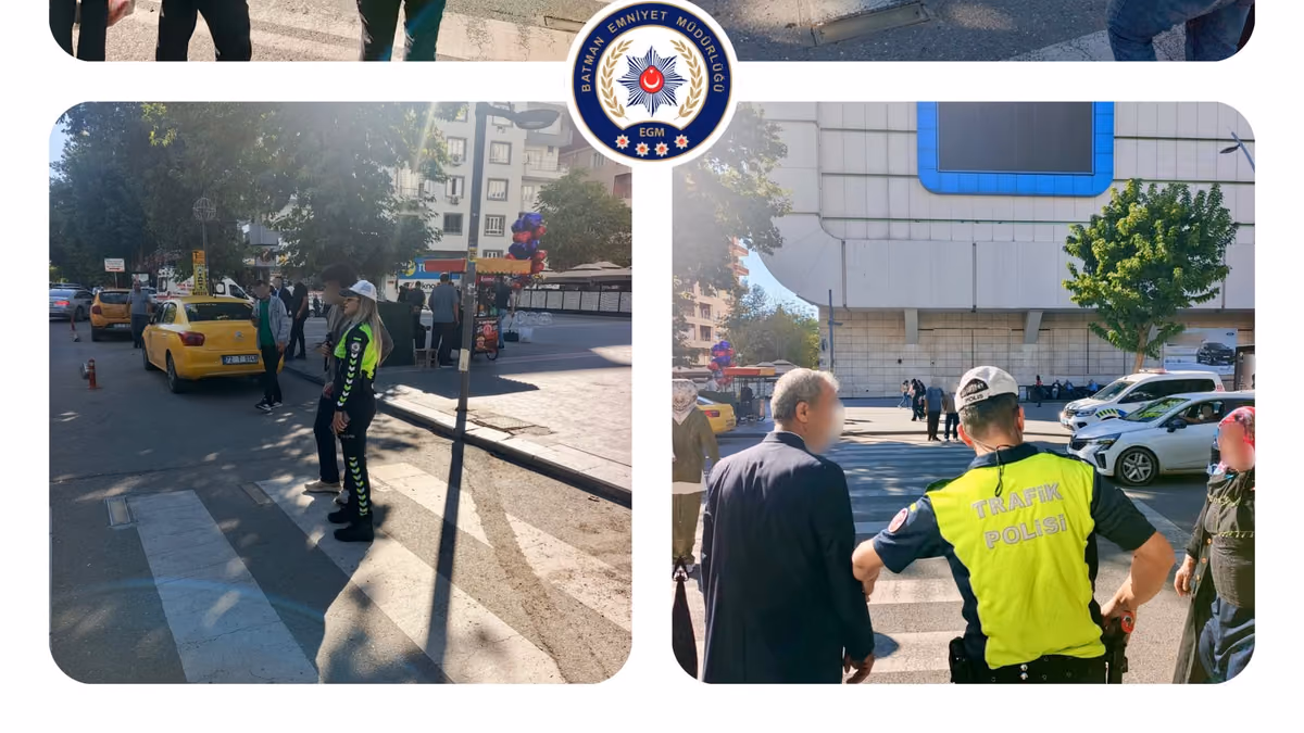 YAYA VE KURYELERE GÜVENLİ TRAFİK UYARISI (2)