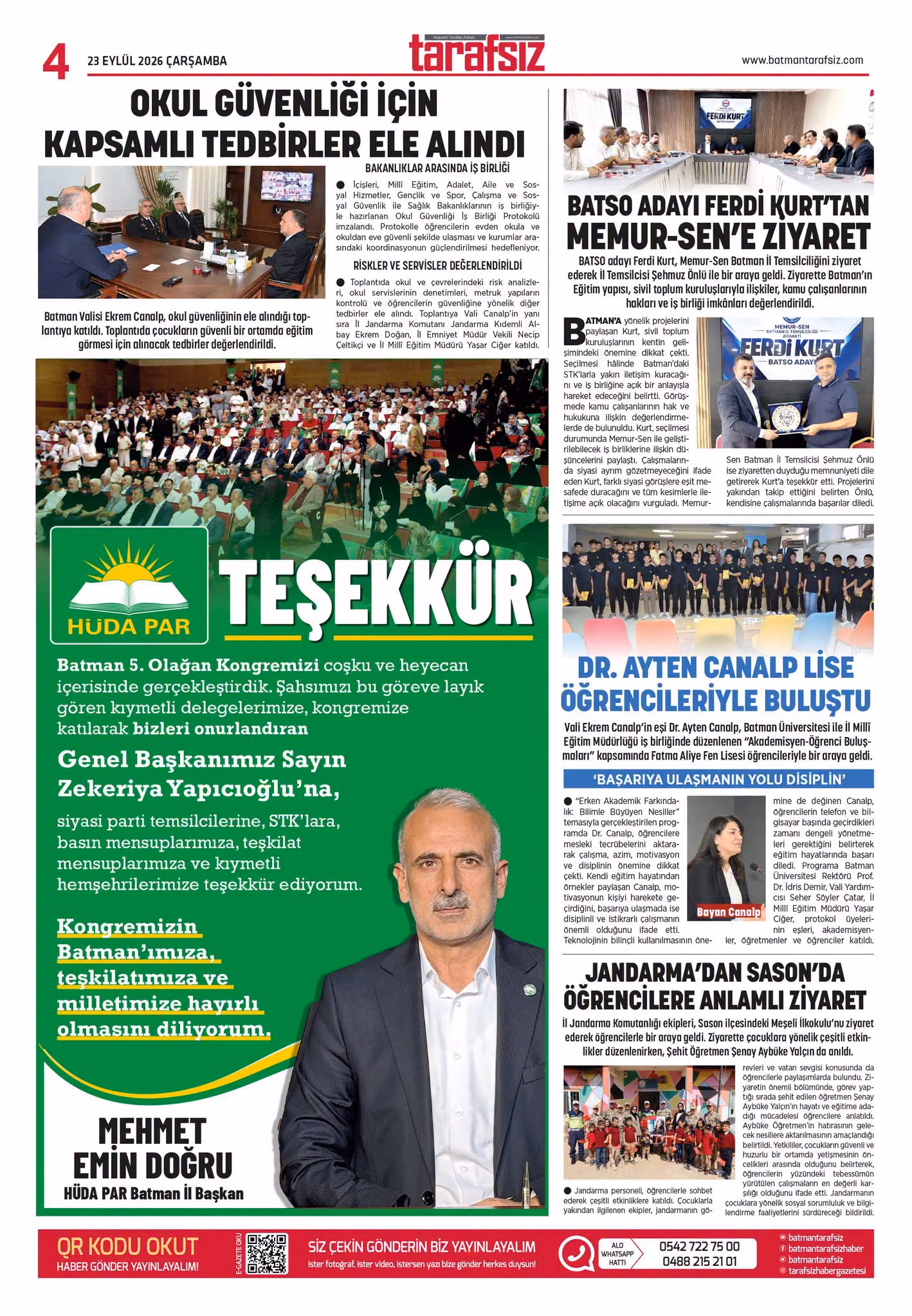 22 EYLUL 2026 e-gazete kapağı