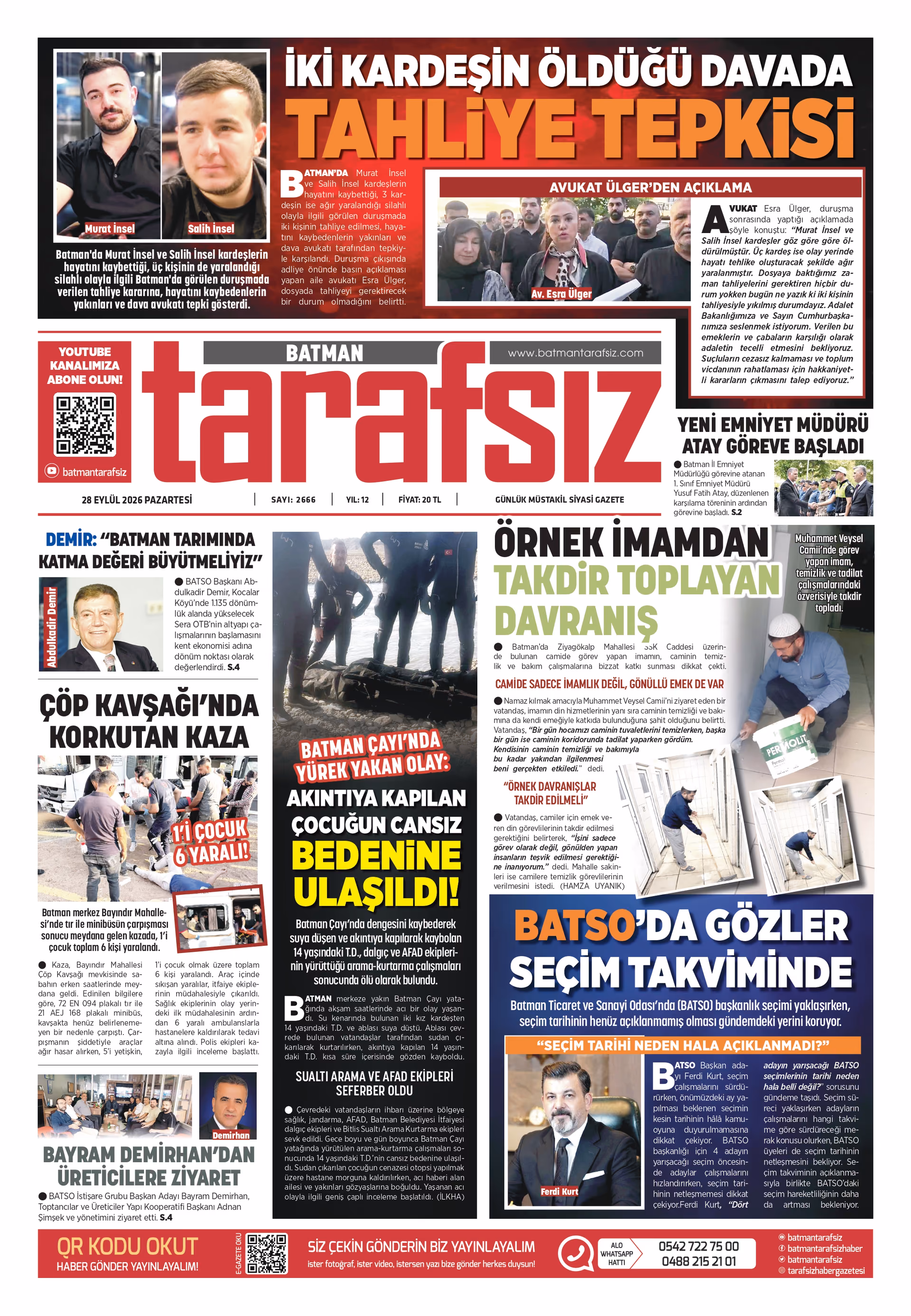 27 EYLUL 2026 e-gazete kapağı