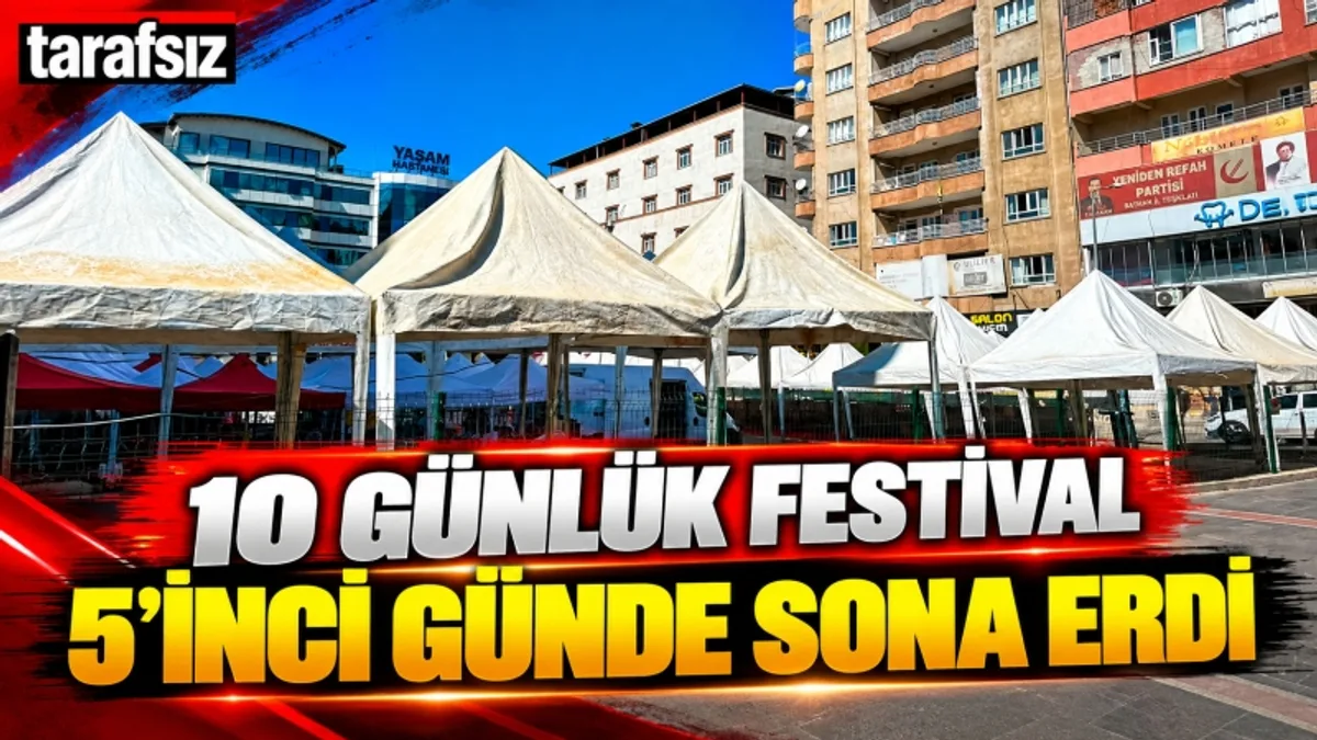 10 GÜNLÜK FESTİVAL 5’İNCİ GÜNDE SONA ERDİ