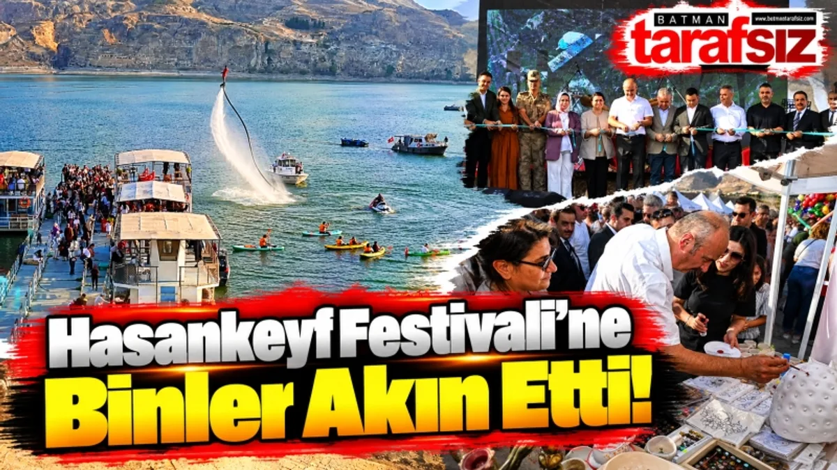 Hasankeyf Festivali’ne Binler Akın Etti!