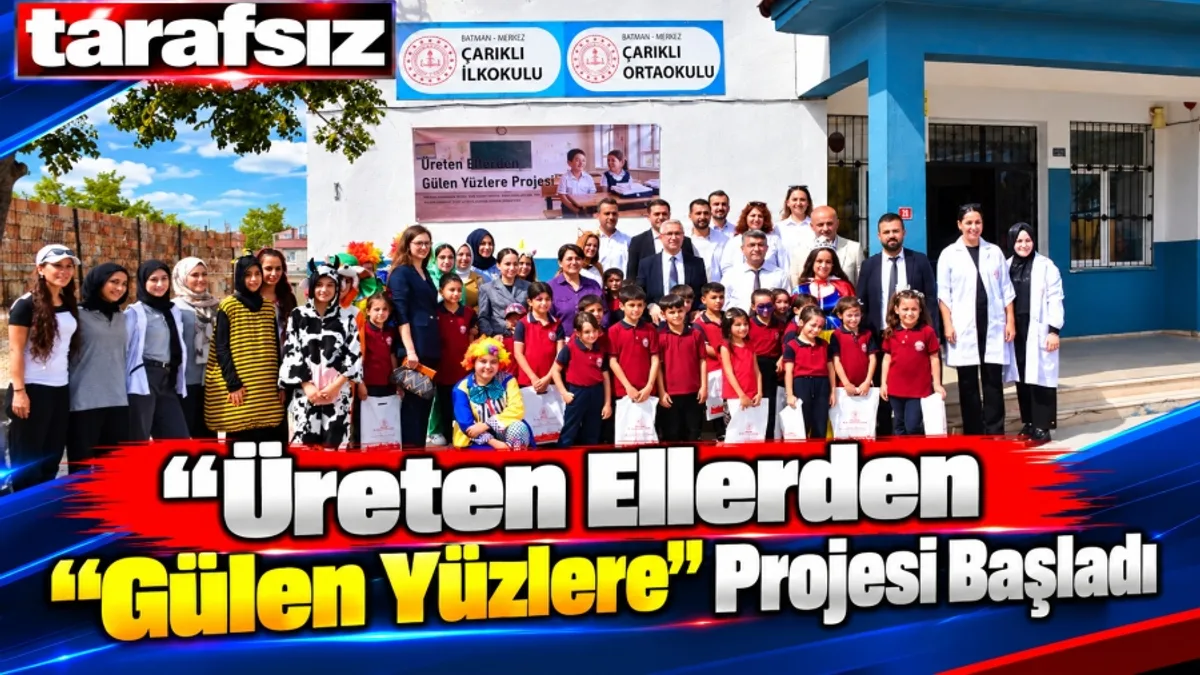 “Üreten Ellerden Gülen Yüzlere” Projesi Başladı