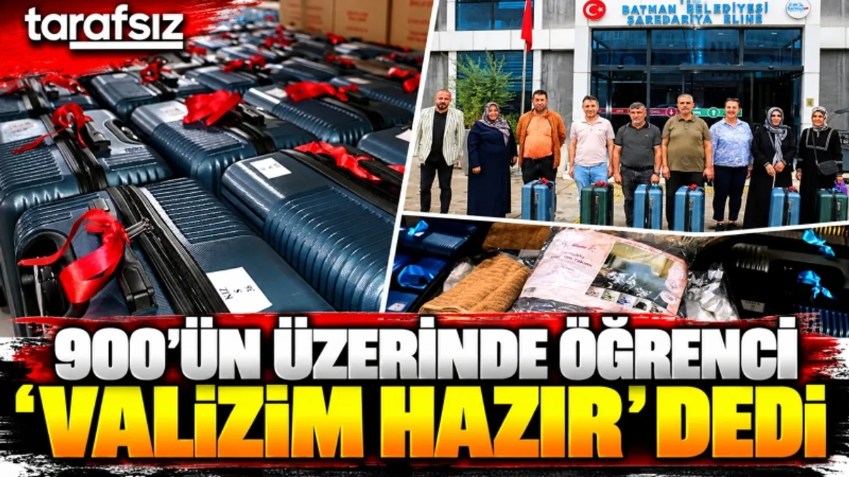 900’ÜN ÜZERİNDE ÖĞRENCİ ‘VALİZİM HAZIR’ DEDİ