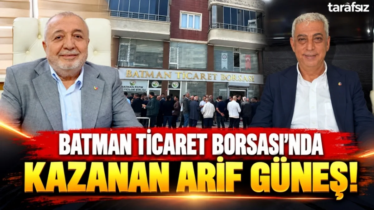 BATMAN TİCARET BORSASI’NDA KAZANAN ARİF GÜNEŞ!