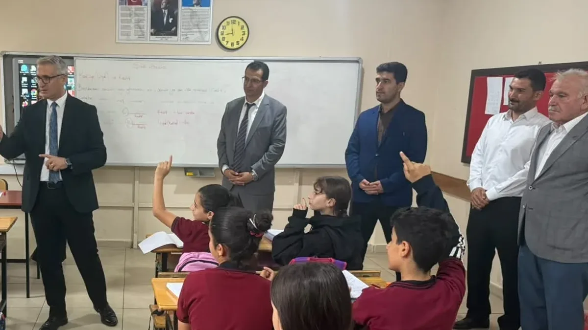 MÜDÜR CİĞER’DEN SASON’DA OKUL VE KURUM ZİYARETLERİ