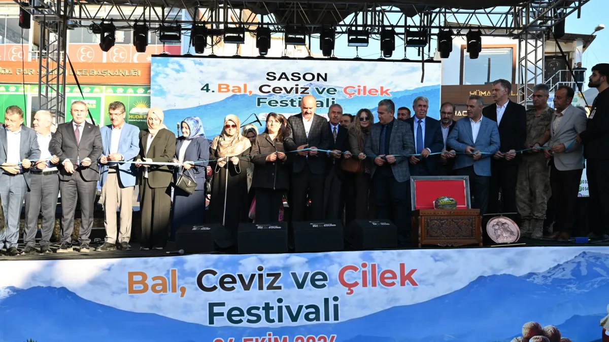 SASON’DA FESTİVAL COŞKUSU