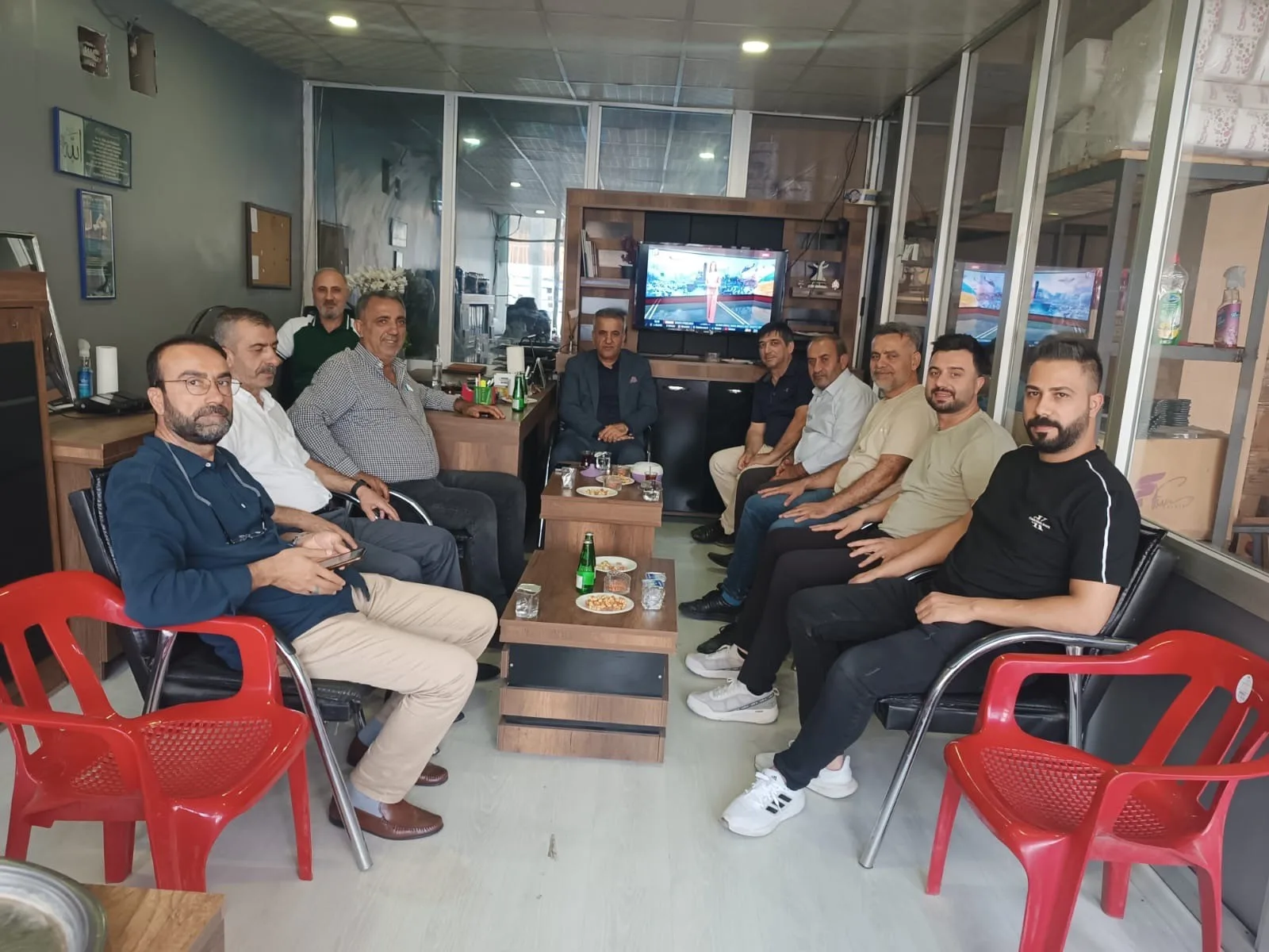 Bayram Demirhan’dan Toptancılar ve Üreticiler Yapı Kooperatifi’ne Ziyaret