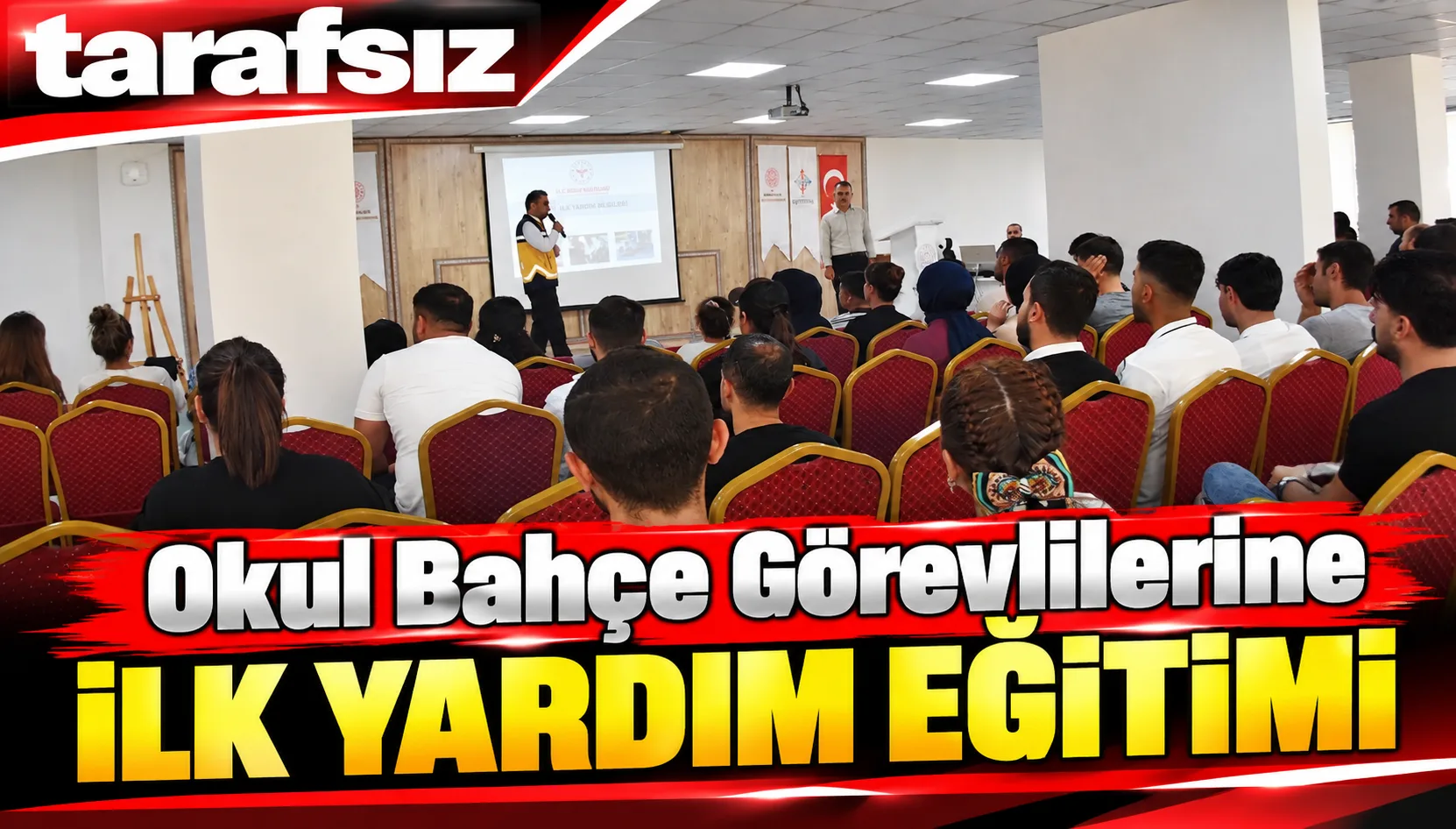 Okul Bahçe Görevlilerine İlk Yardım Eğitimi