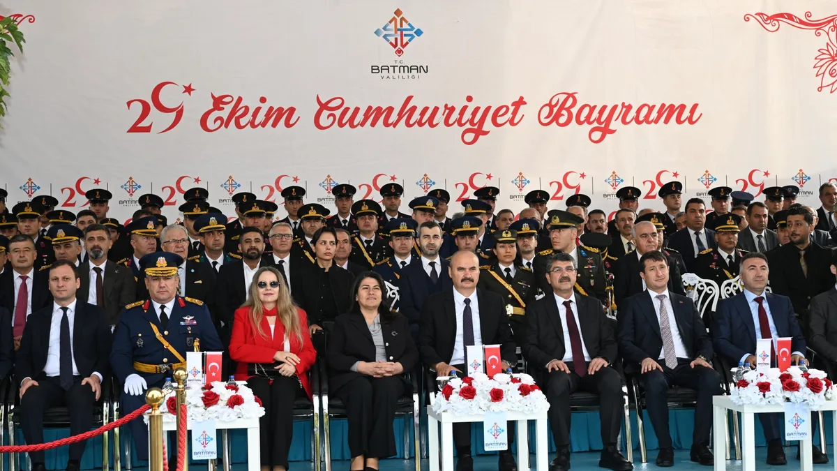 29 EKİM CUMHURİYET BAYRAMI COŞKUYLA KUTLANDI
