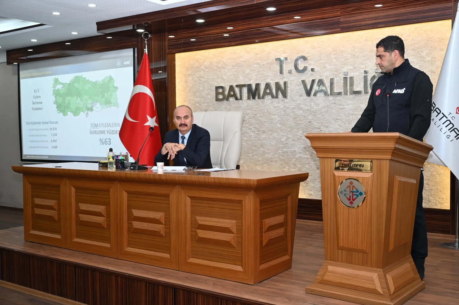 AFET RİSKLERİNE KARŞI ALINACAK ÖNLEMLER GÖRÜŞÜLDÜ