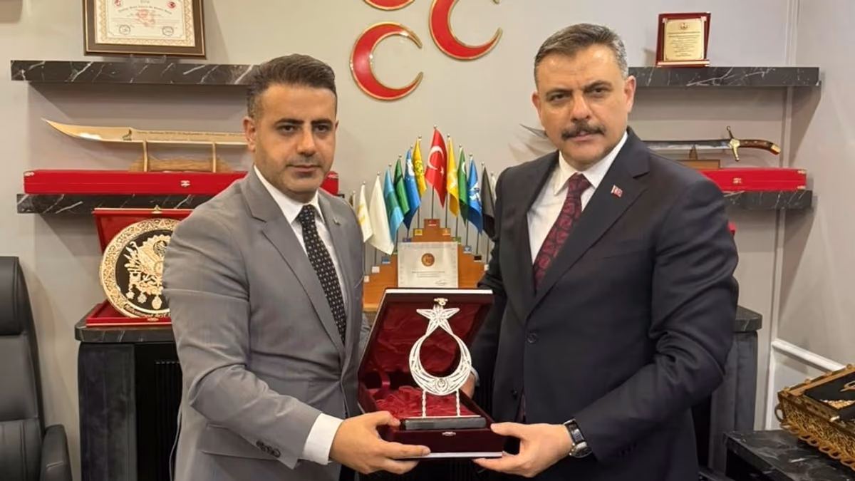 BAKAN ÇİFTÇİ’DEN MHP BATMAN İL BAŞKANLIĞINA ZİYARET