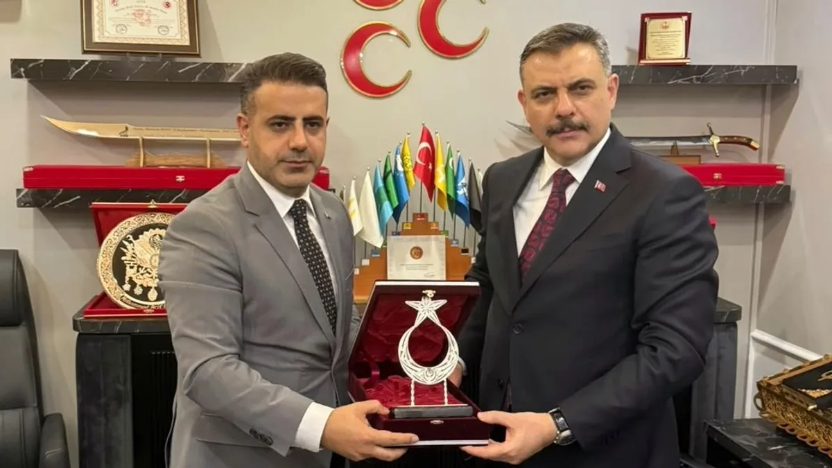BAKAN ÇİFTÇİ’DEN MHP BATMAN İL BAŞKANLIĞINA ZİYARET