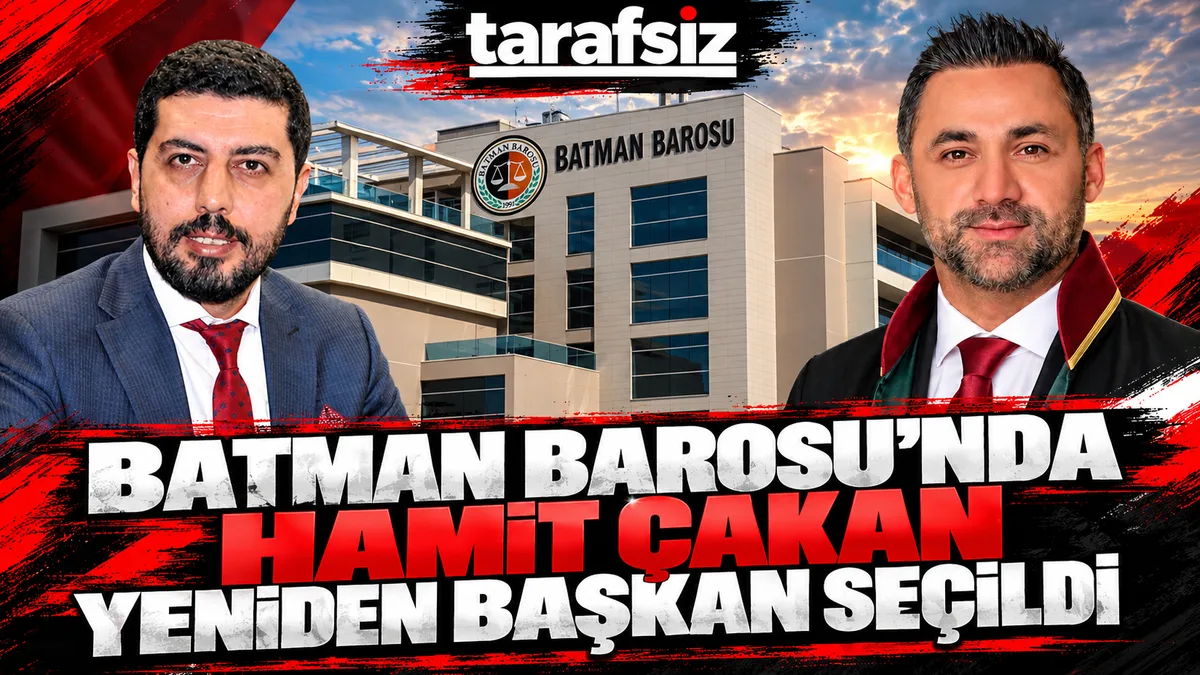 BATMAN BAROSU’NDA HAMİT ÇAKAN YENİDEN BAŞKAN SEÇİLDİ