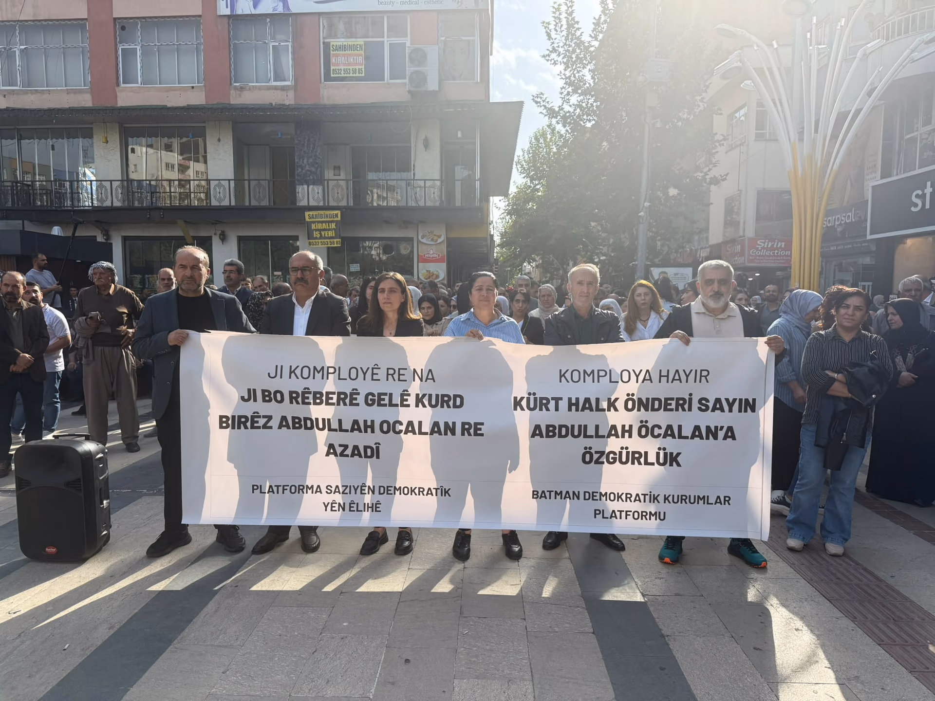 BATMAN’DA 9 EKİM YÜRÜYÜŞÜ: GÜNEŞ VE ÖZTÜRK’TEN BARIŞ MESAJI