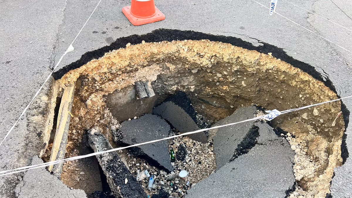 BATMAN’DA YOL ÇÖKTÜ, MAHALLELİ TEDİRGİN