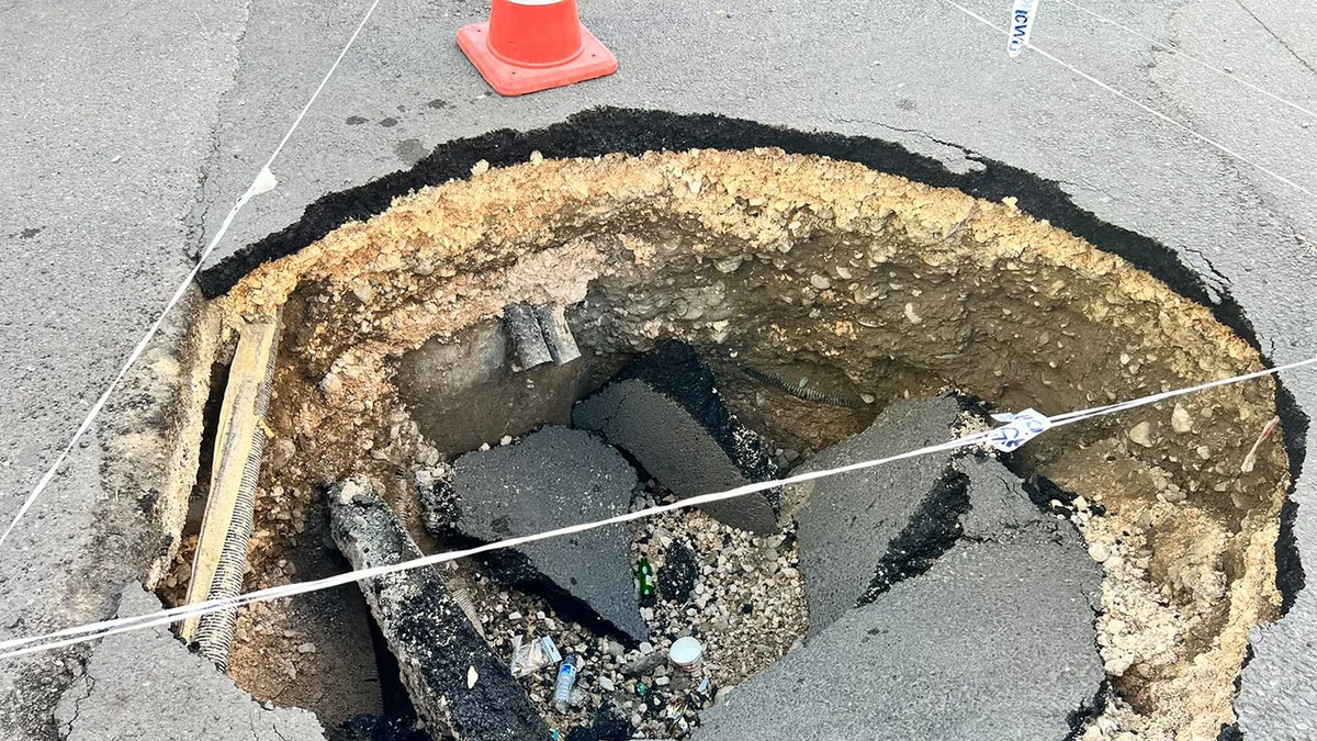 BATMAN’DA YOL ÇÖKTÜ, MAHALLELİ TEDİRGİN