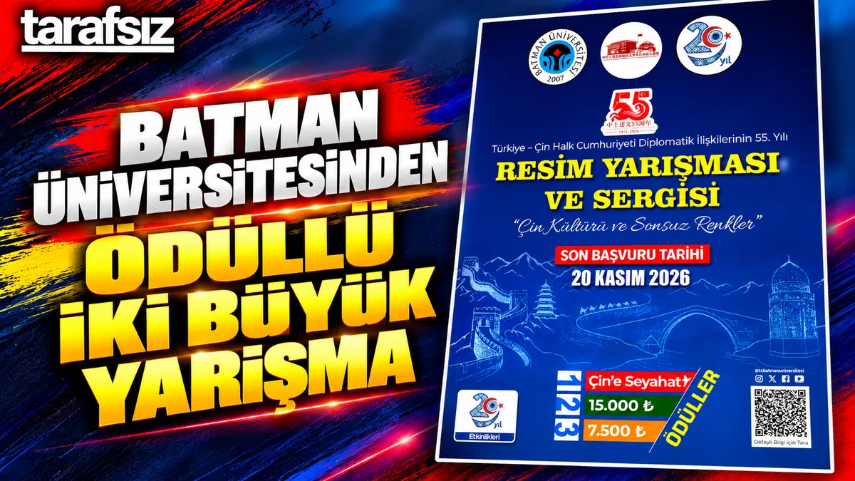 BATMAN ÜNİVERSİTESİNDEN ÖDÜLLÜ İKİ BÜYÜK YARIŞMA