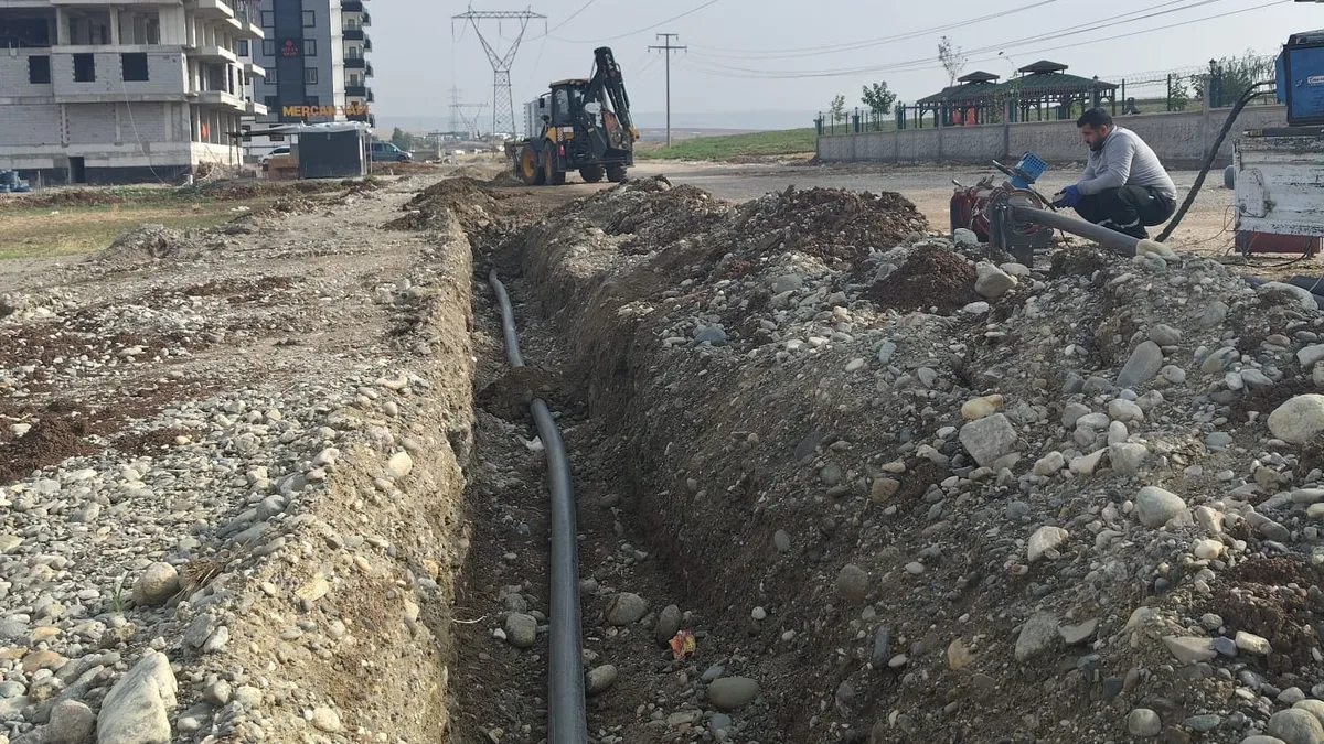 BAYINDIR MAHALLESİ’NE 1.600 METRELİK YENİ SU HATTI
