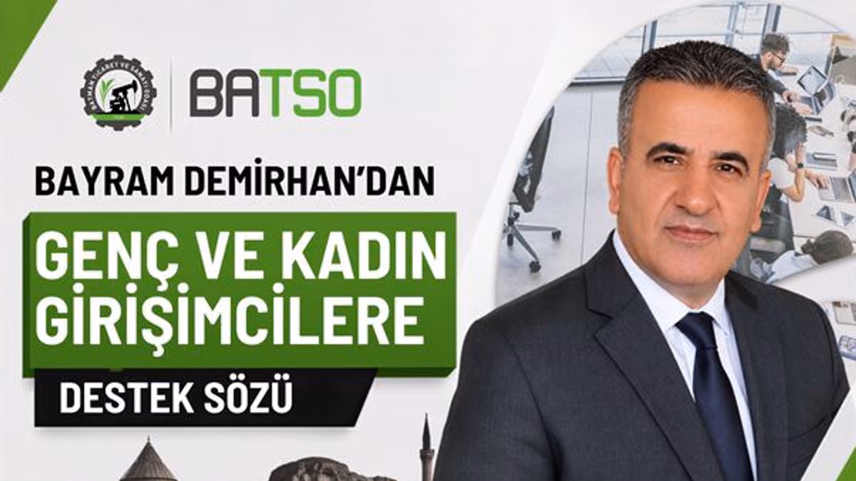 Demirhan’dan Genç ve Kadın Girişimcilere Destek Sözü