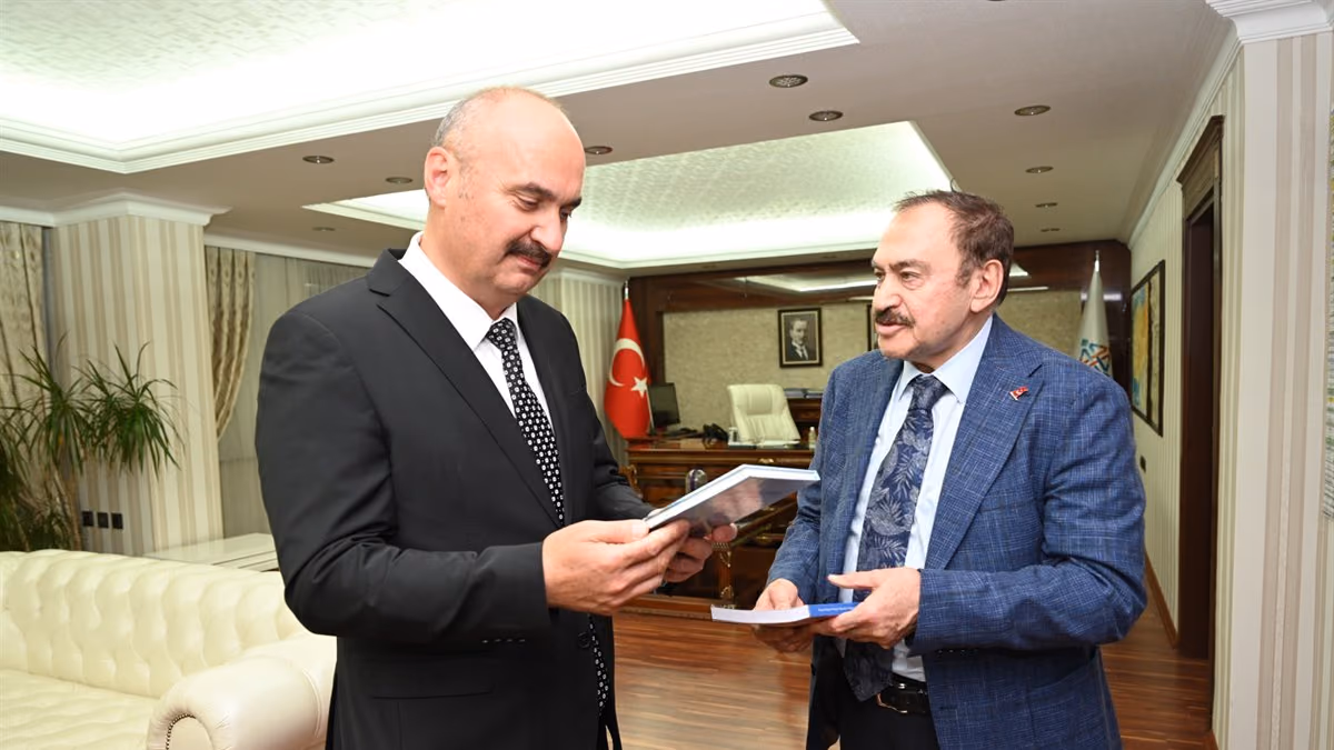 EROĞLU, VALİ CANALP İLE BİR ARAYA GELDİ