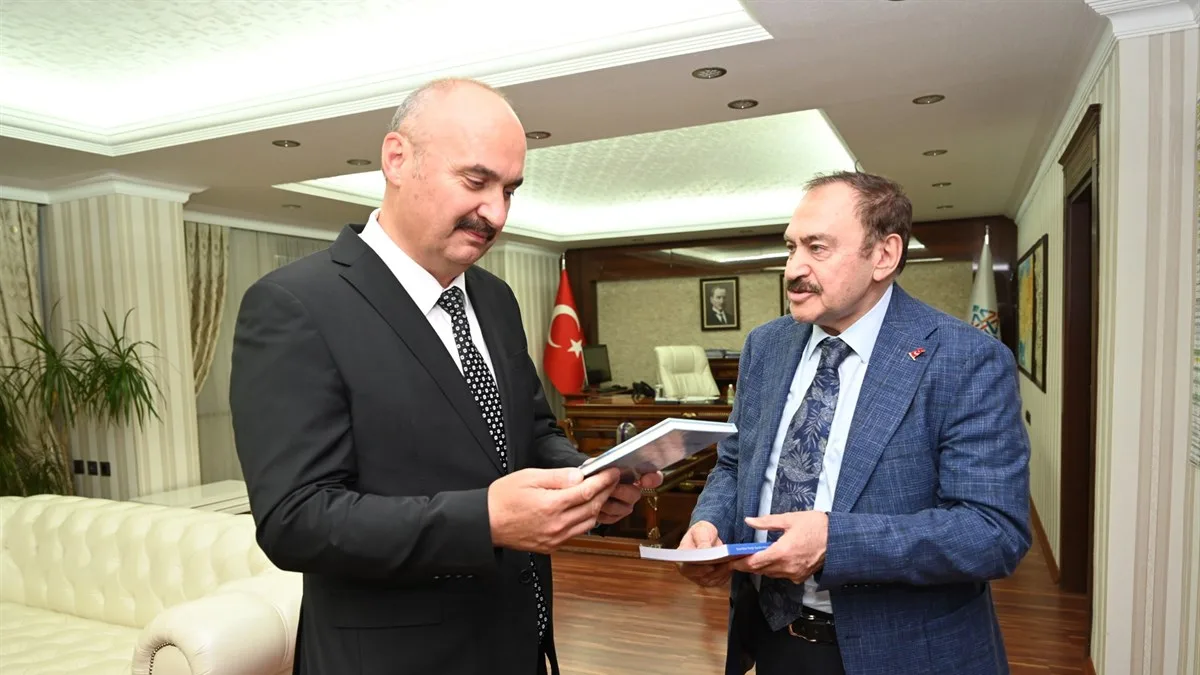 EROĞLU, VALİ CANALP İLE BİR ARAYA GELDİ