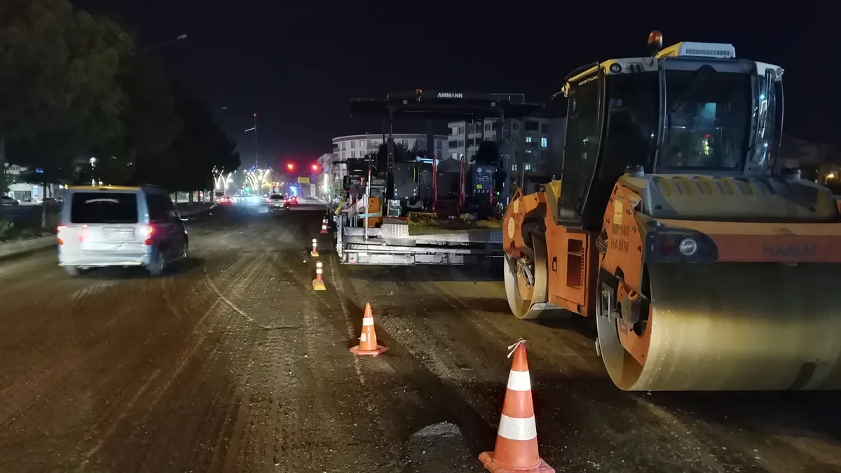 ESKİ TEKEL KAVŞAĞI’NDA TRAFİK DÜZENLEMESİ