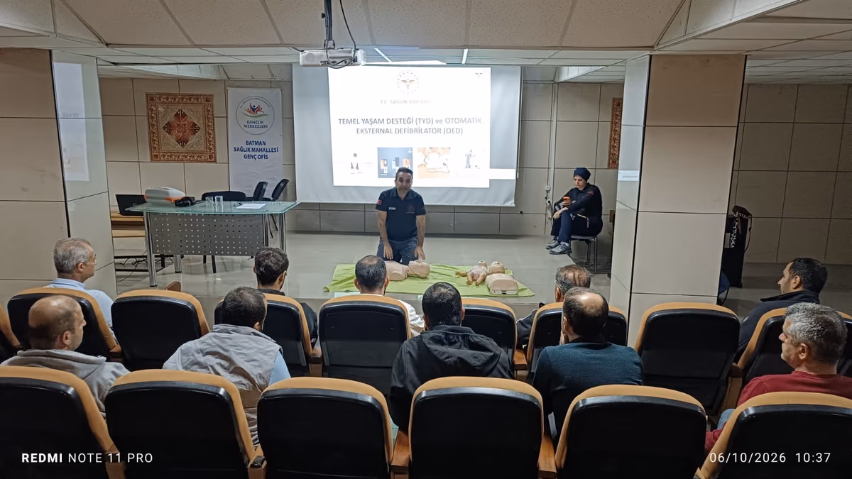 GENÇLİK VE SPOR PERSONELİNE AFET EĞİTİMİ
