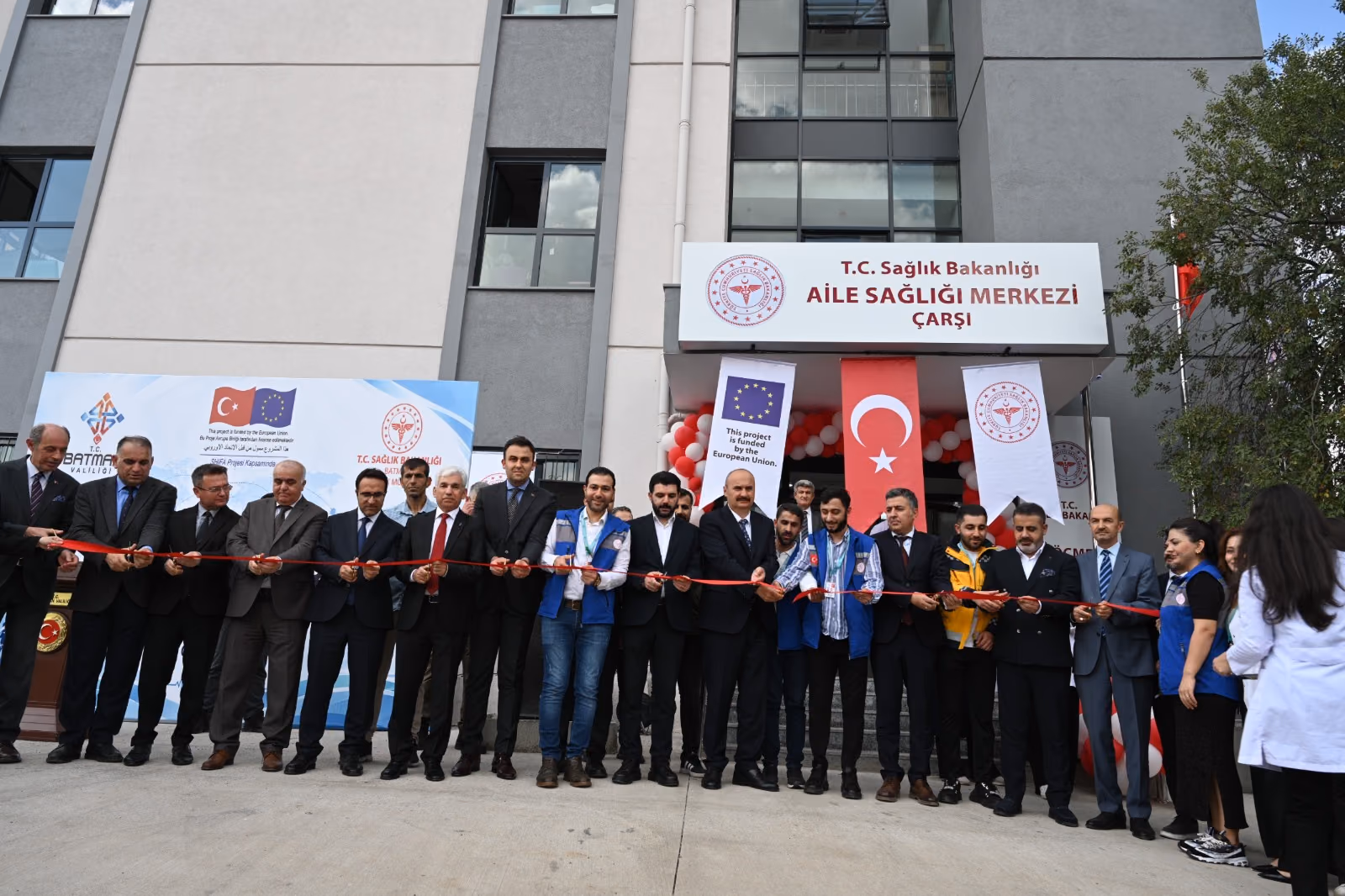 GÖÇMEN SAĞLIĞI MERKEZİ HİZMETE AÇILDI