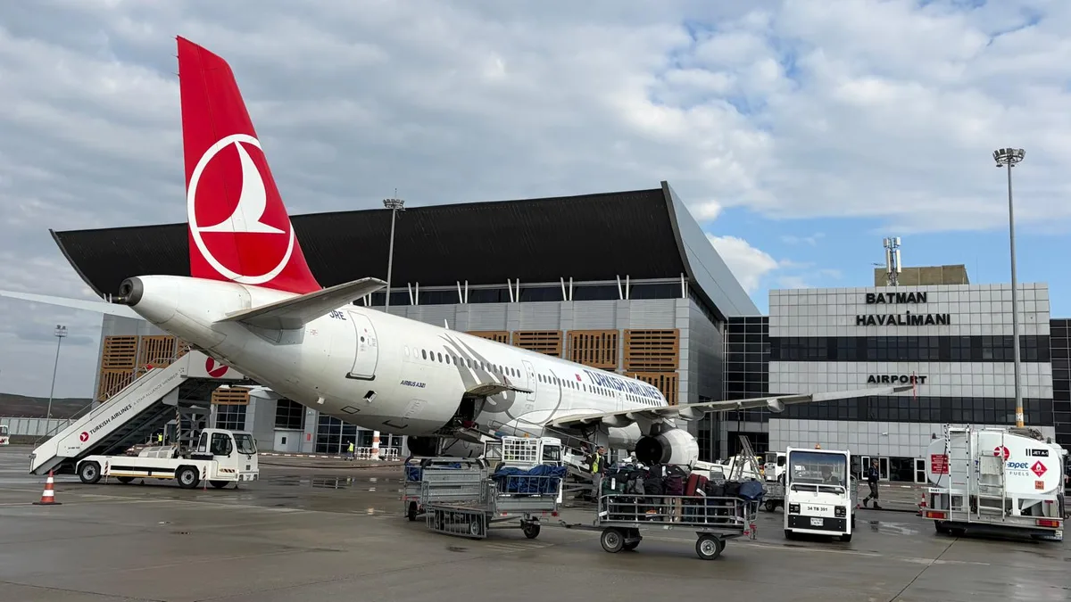 HAVALİMANI 9 AYDA 627 BİN YOLCUYA HİZMET VERDİ
