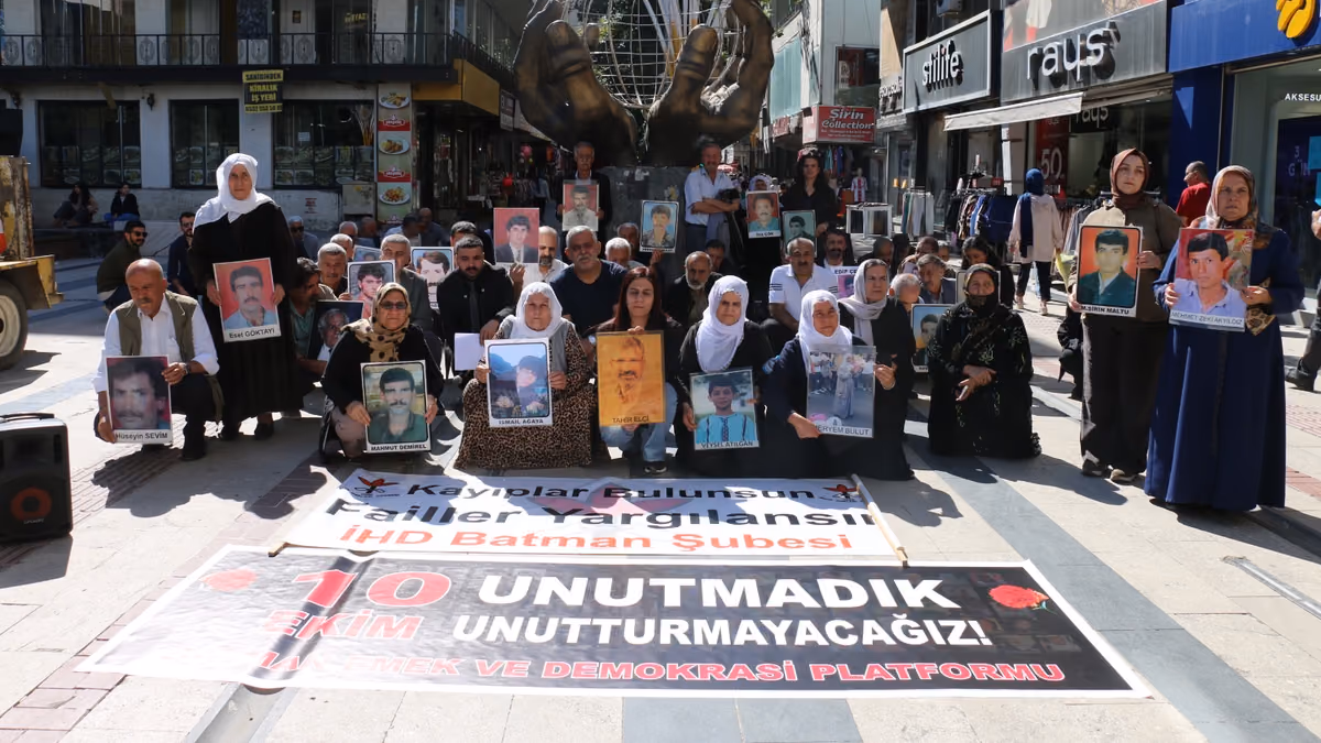 İHD BATMAN: “10 EKİM’İ UNUTMADIK, UNUTTURMAYACAĞIZ”