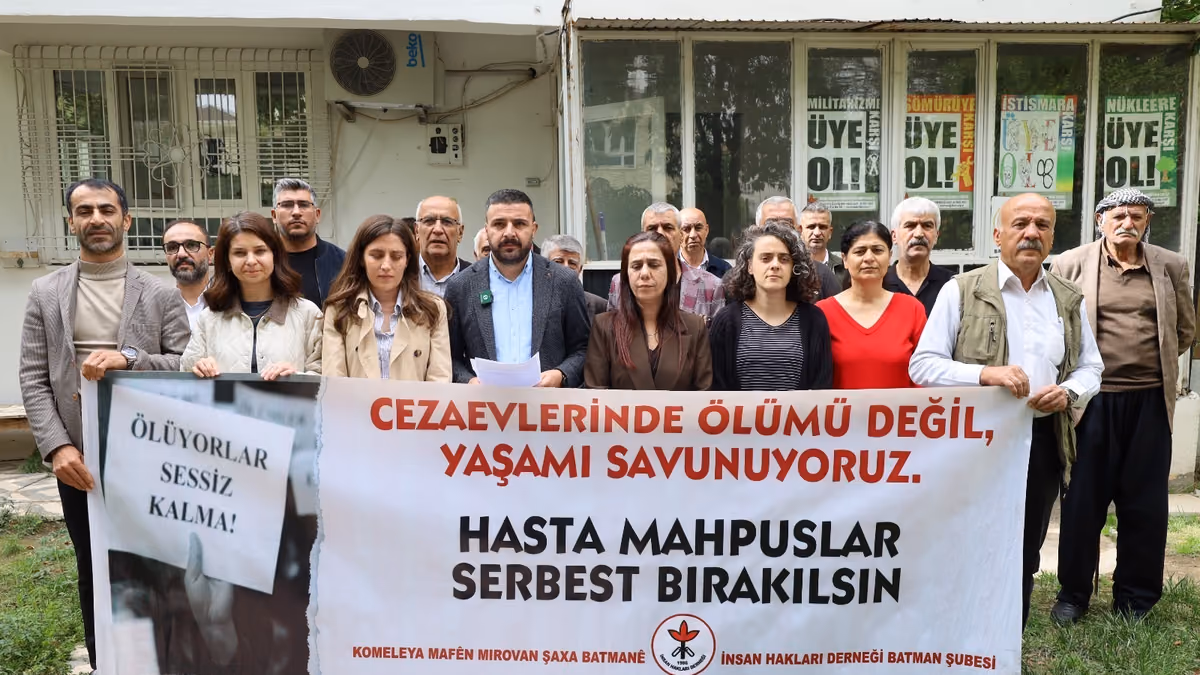İHD’DEN HASTA MAHPUS CELAL YILDIRIM İÇİN ACİL ÇAĞRI