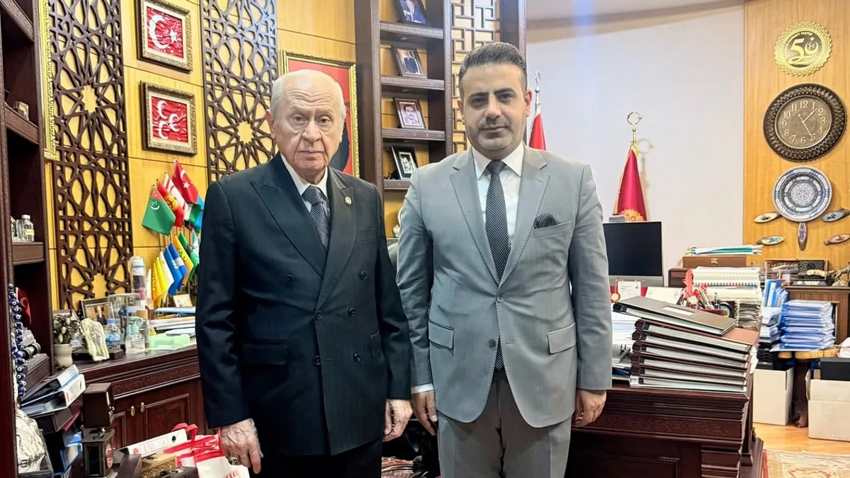 MHP BATMAN TEŞKİLATINDAN DEVLET BAHÇELİ’YE ZİYARET