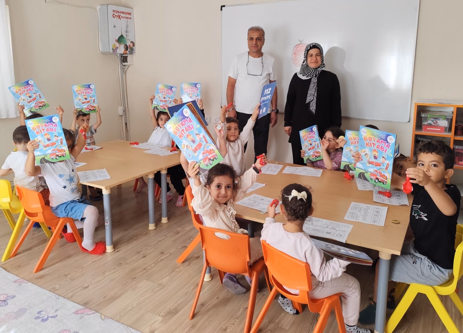 MİNİKLERE İTFAİYE HAFTASI SÜRPRİZİ