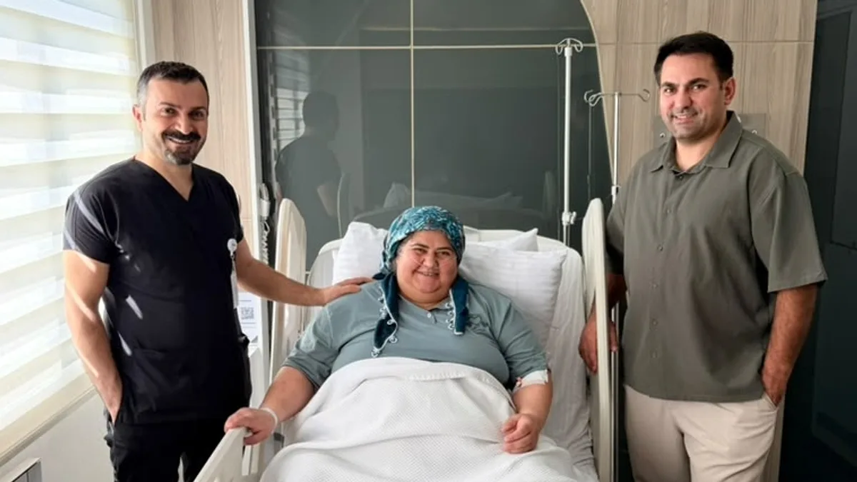 NEFES ALMAKTA ZORLANIYORDU, AMELİYATLA UMUT BULDU