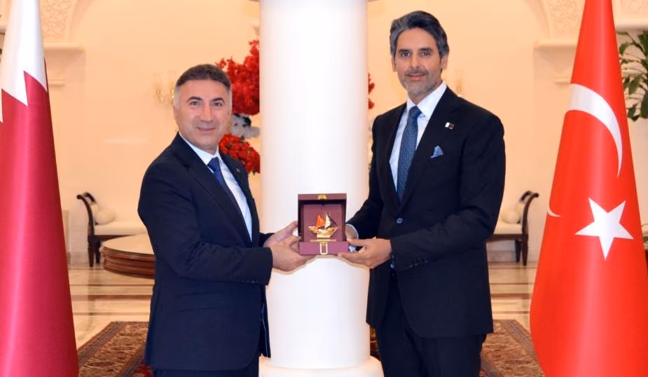REKTÖR DEMİR’DEN KATAR BÜYÜKELÇİSİNE ZİYARET