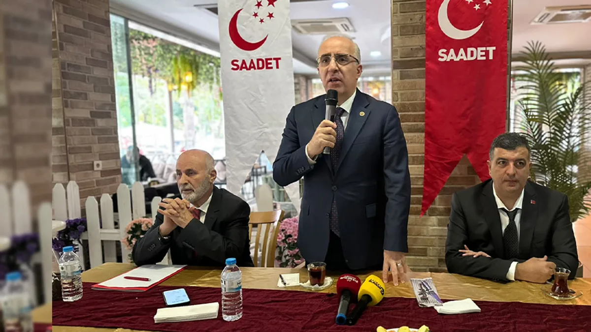 SAADET PARTİLİ KAYA’DAN BATMAN’DA EKONOMİ, ADALET VE ÇÖZÜM SÜRECİ MESAJI