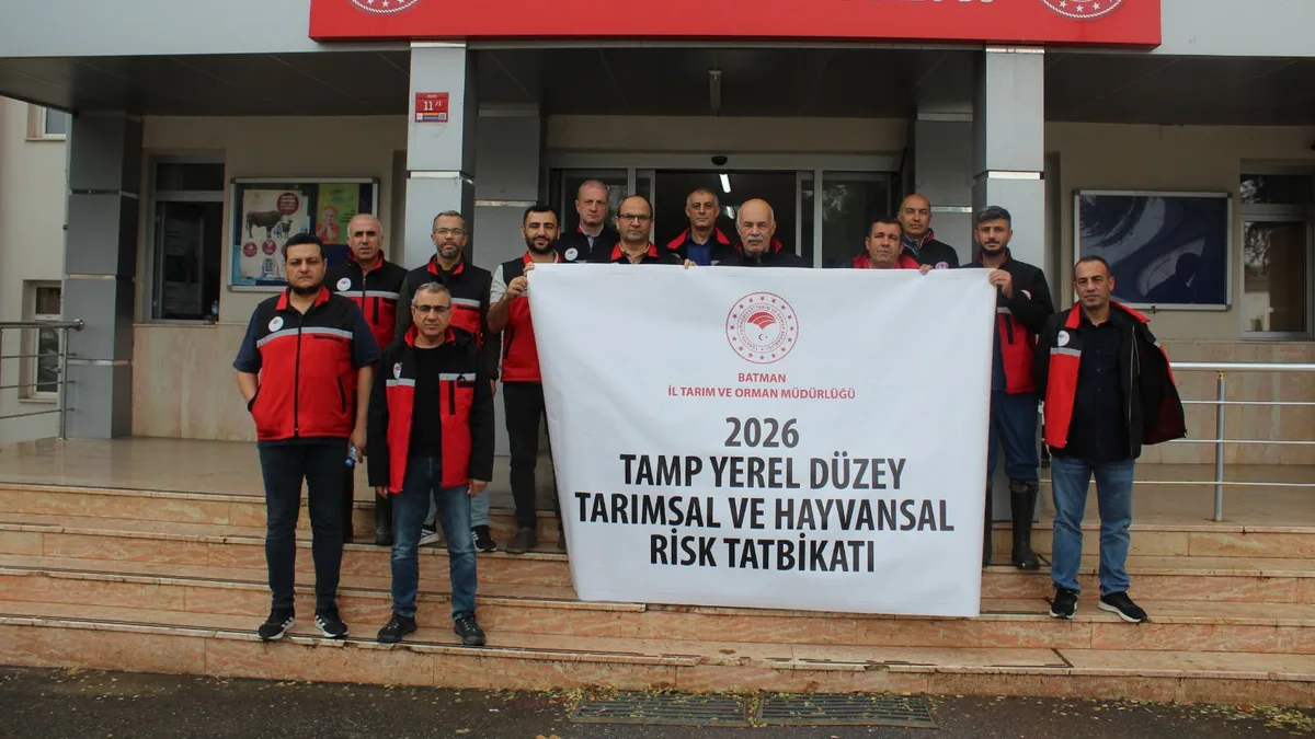 SEL RİSKİNE KARŞI TARIM VE HAYVANCILIK TATBİKATI